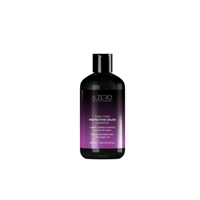 6.ZERO TAKE OVER PROTECTIVE COLOR - SHAMPOO PER CAPELLI TRATTATI E COLORATI 1000ML/300ML