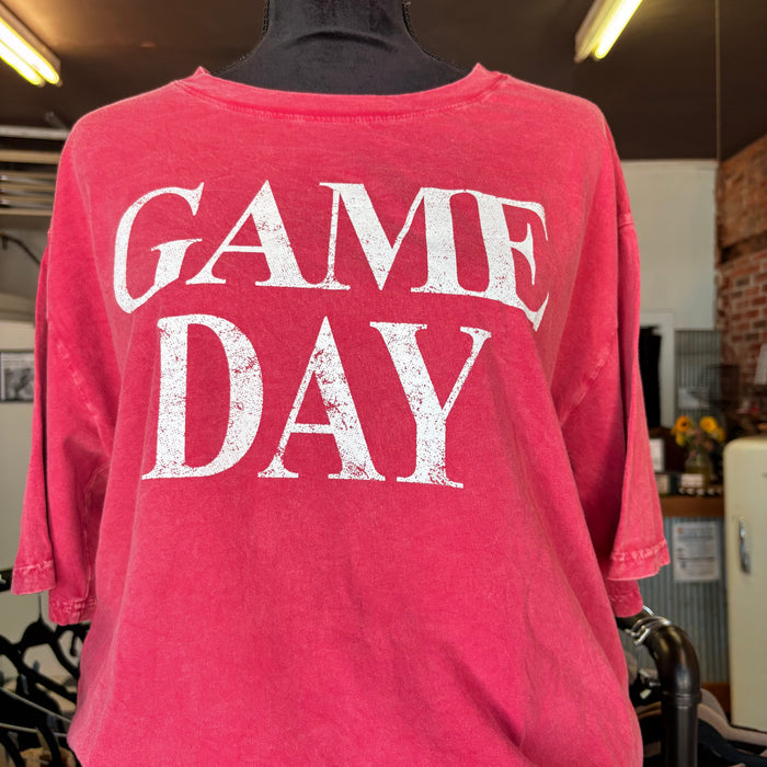 The Red Zone Game Day Oversized Tee