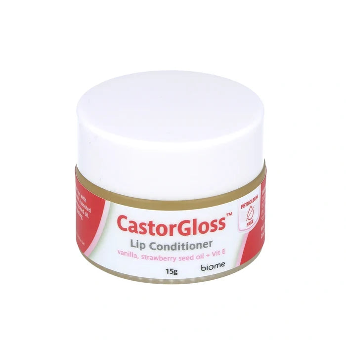 Biome CastorGloss™ Lip Conditioner Lip Balm