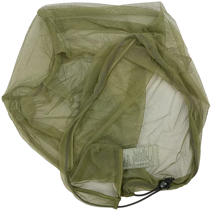 British Army Mosquito Head Net - British Army Surplus - Mosquito/Sandfly Netting