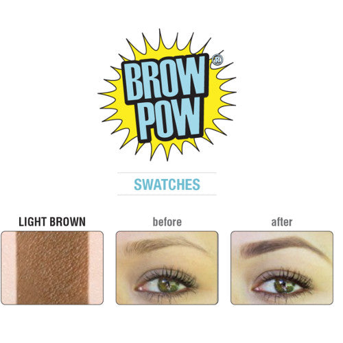 Brow Pow Eyebrow Light Brown 0.03 oz