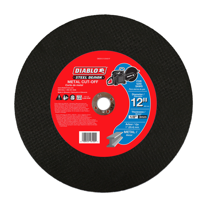 Diablo Steel Demon Metal High Speed Cut Off Disc
