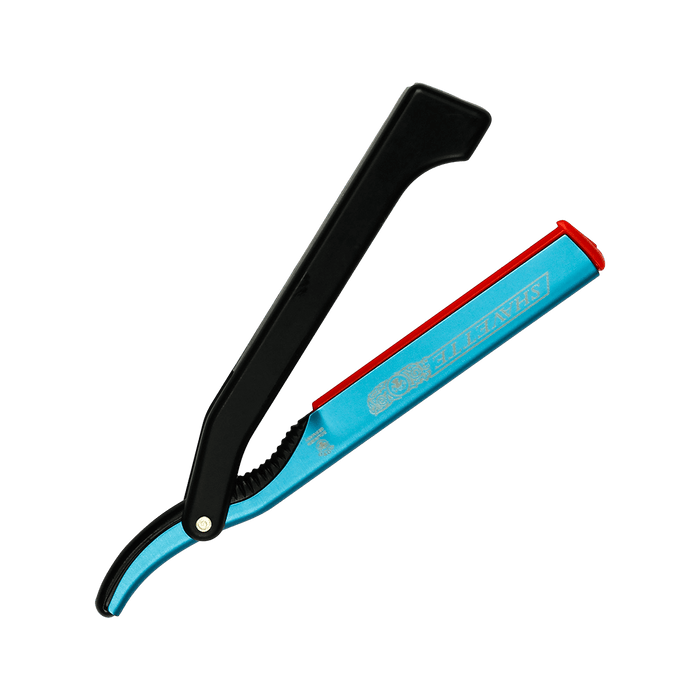 Dovo Blue Plastic Shavette Straight Razor (201 0140)