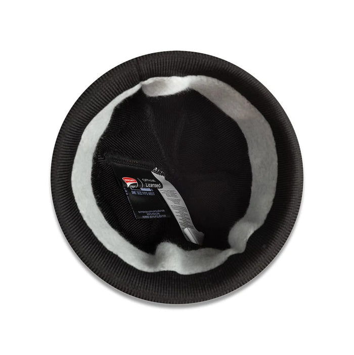 Pictured is this Ducati Team Black Cuff Knit Beanie Hat 3