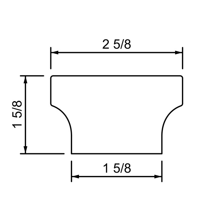 Fitting M8414 - Up Easing 90º