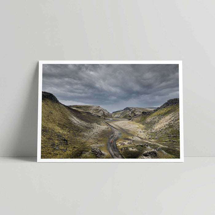 Iceland | The Divide - Art Print - Daniel Hughes - Rouleur