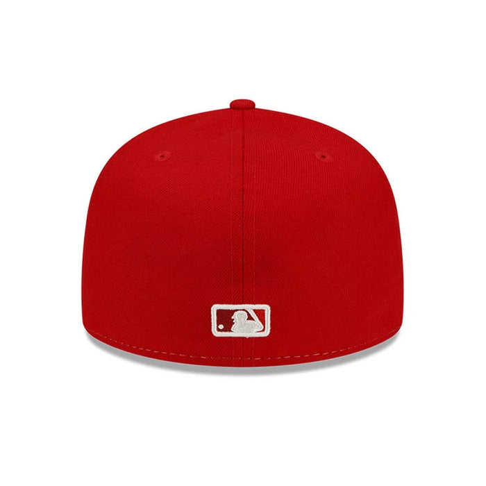 This is a LA Angels MLB City Connect Red 59FIFTY Fitted Cap 7