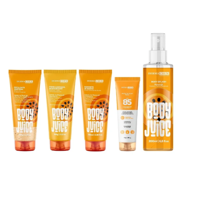 Linha Completa Body Juice Maracujá – Dermachem