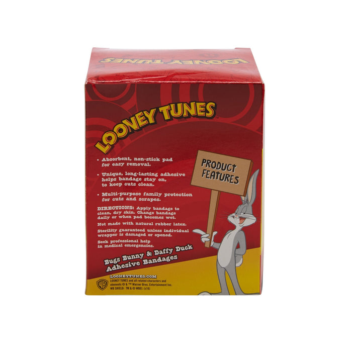 Dukal Looney Tunes Stat Strip Adhesive Strip, 3/4 x 3 Inch