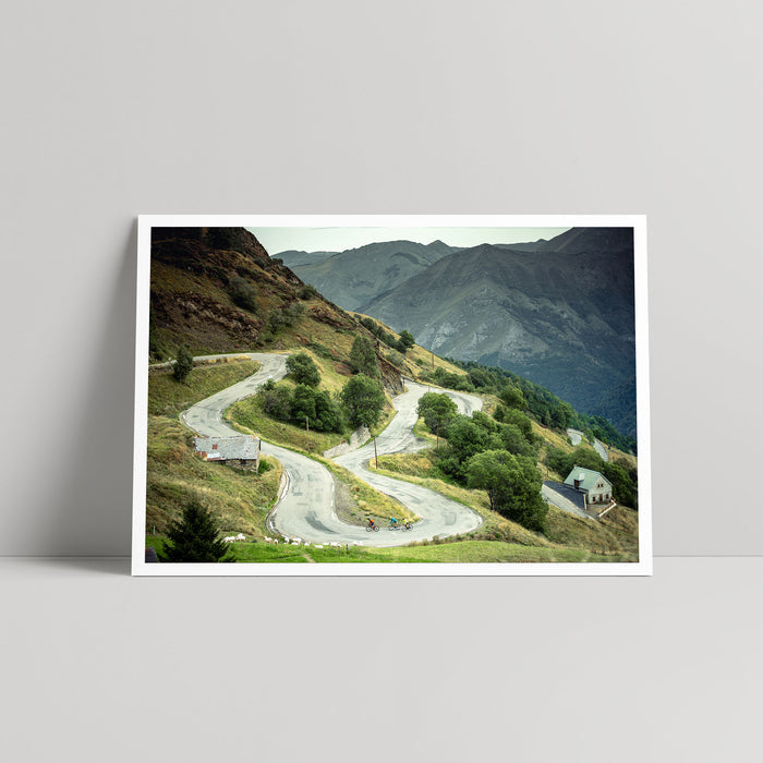 Luz Ardiden | Squad goals - Art Print - Daniel Hughes - Rouleur