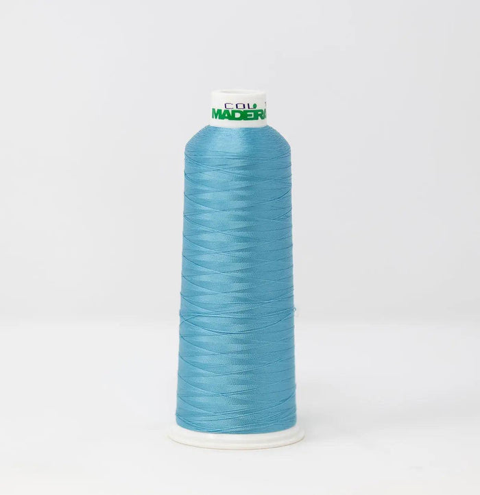 Madeira Rayon 1089 Blue Green Embroidery Thread 5500 Yards