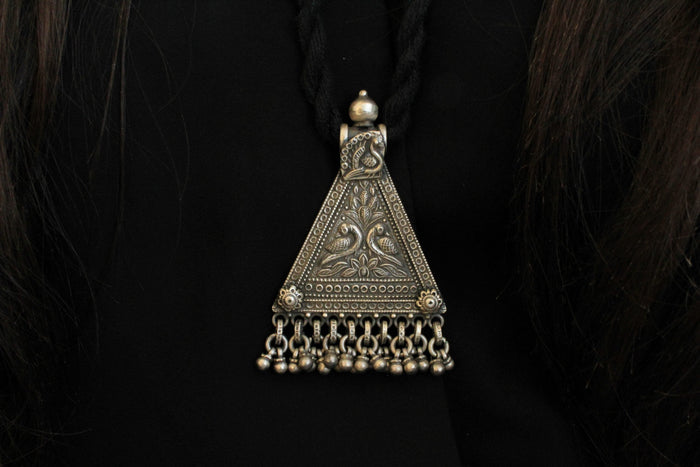 Mizoya Classic Peacock Art Pendant