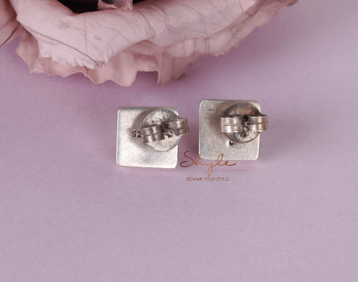 Moh Fine Square Studs