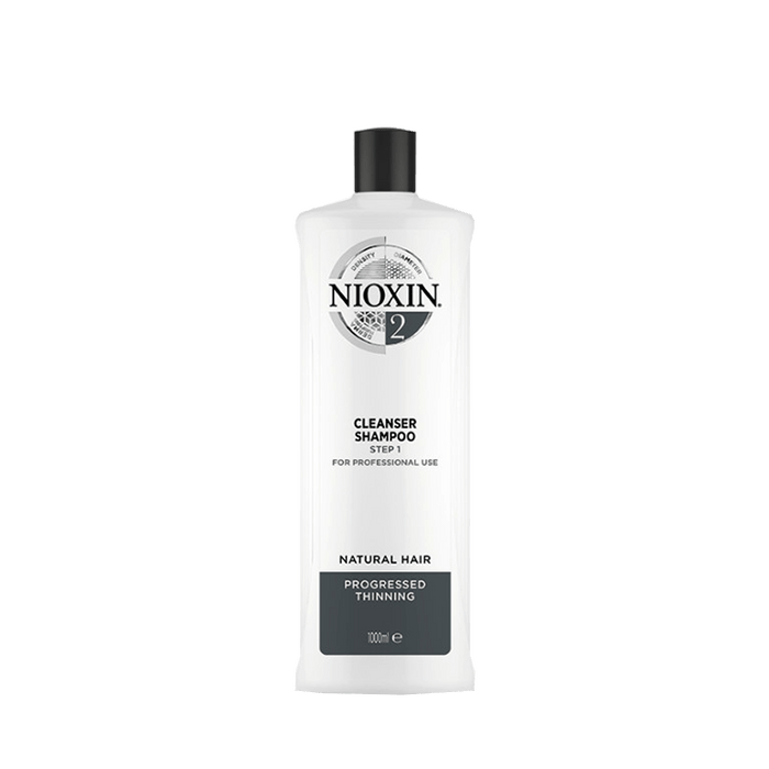 Nioxin System 2 Cleanser Shampoo for Natural Hair 1000ml