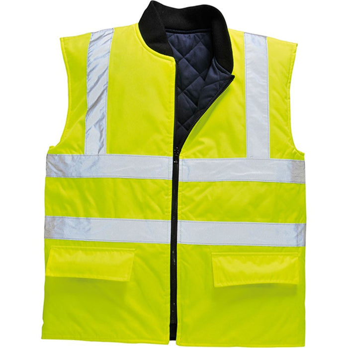 Portwest S469 Yellow Hi Vis Reversible Gilet