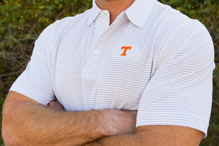 Power T Heritage Stripe Polo
