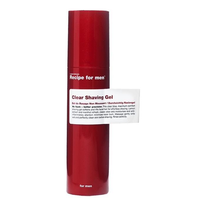 Recipe For Men Clear Shaving Gel 100ml