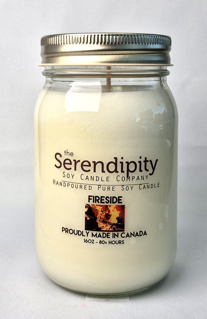 Serendipity Soy Wax Candle - Fireside