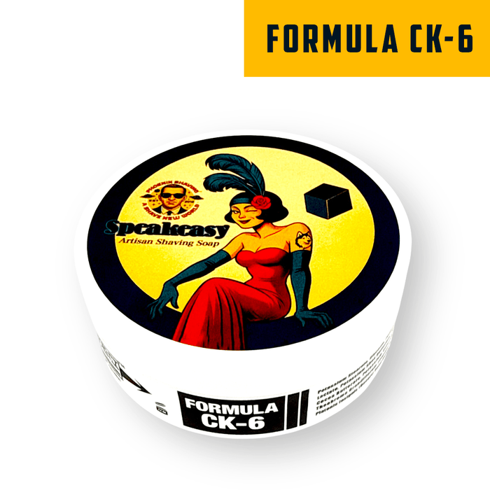 Speakeasy Artisan Shaving Soap | Ultra Premium CK-6 Formula | Unmistakably Classic! - Phoenix Artisan Accoutrements