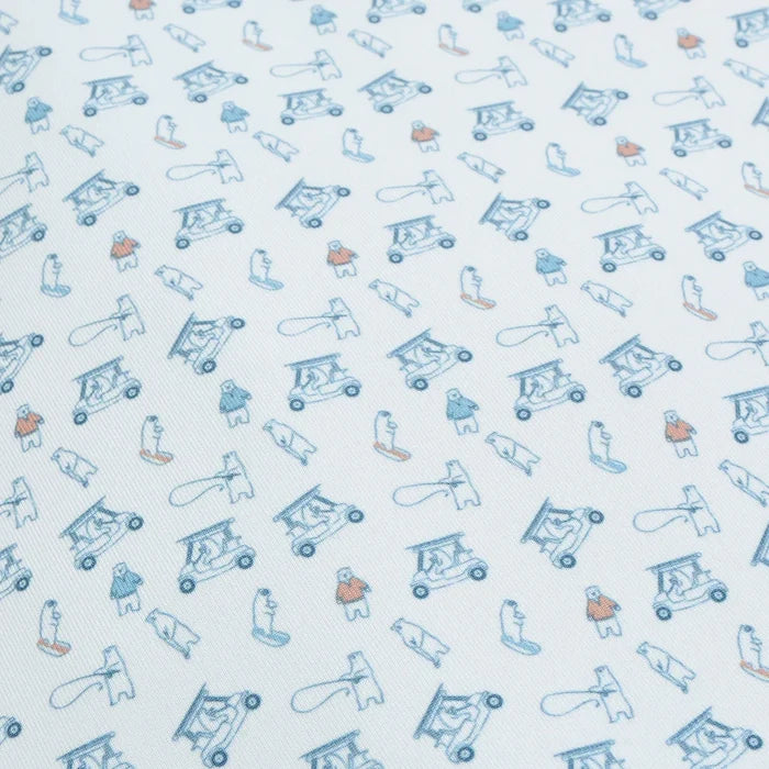 Stream to Green Printed Printed Polo