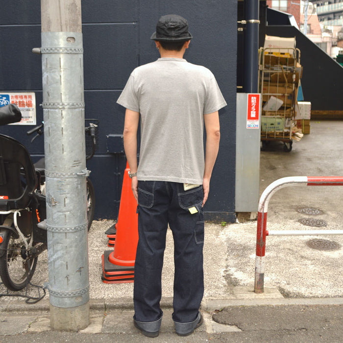 SUGAR CANE "SC42495" 11oz. Blue Denim Work Pants 11oz