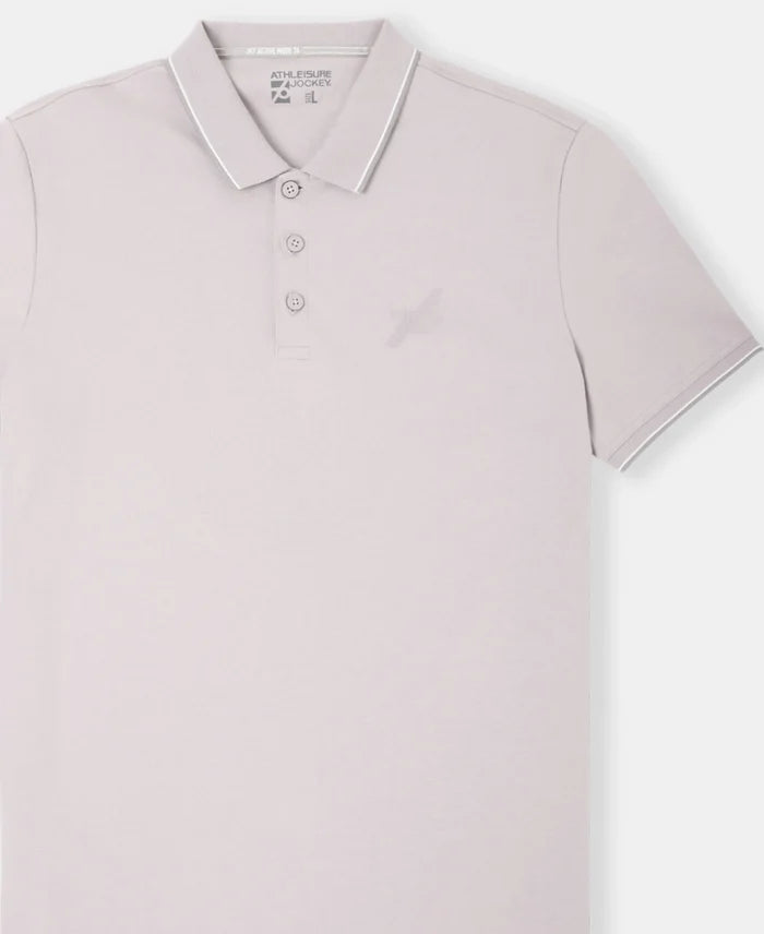 Super Combed Cotton Rich Solid Half Sleeve Polo T-Shirt - Nirvana