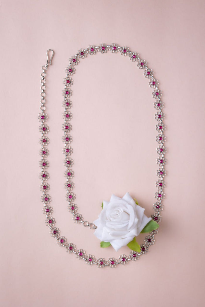Tattva Carved Flower Versatile Necklace