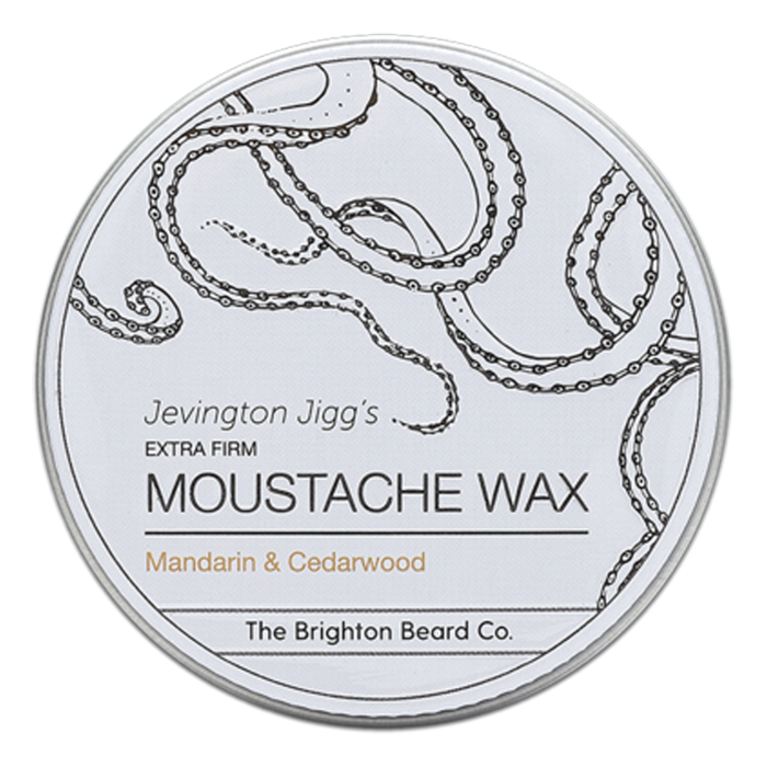 The Brighton Beard Co. Moustache Wax Mandarin & Cedarwood 30g