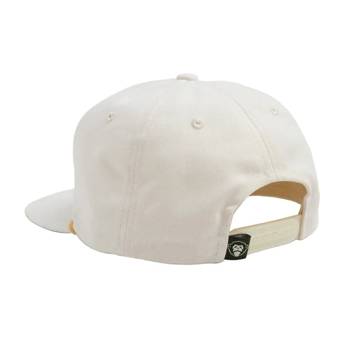 Unstructured Snapback Hats El Sol - White