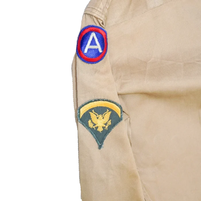 US Army 1946 Pattern Tan Service Shirt - Small - US Army Surplus - Service Shirts