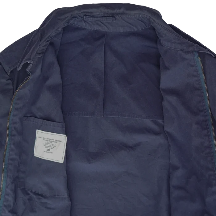 USGI 80s Blue Windbreaker Jacket - US Army Surplus - Field Jackets