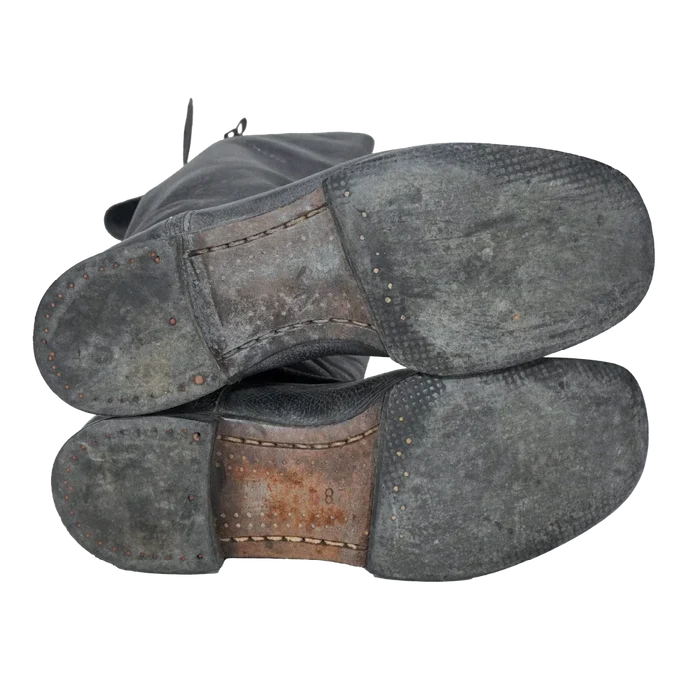 West German Police Riding Boots - 8 UK - German Army Surplus - Boots