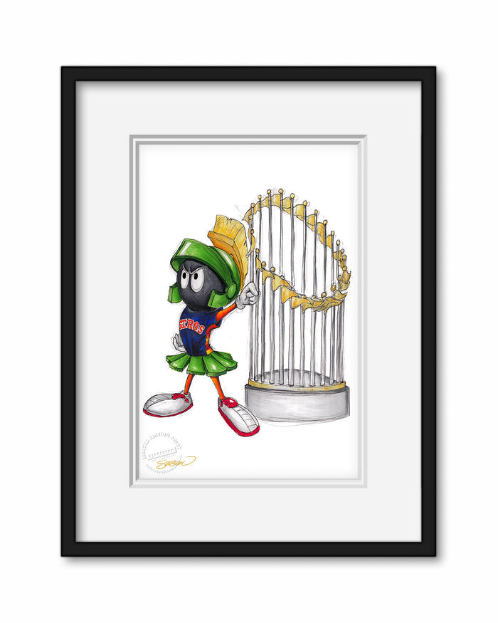 World Series Marvin The Martian 2022 Limited Edition Art Print