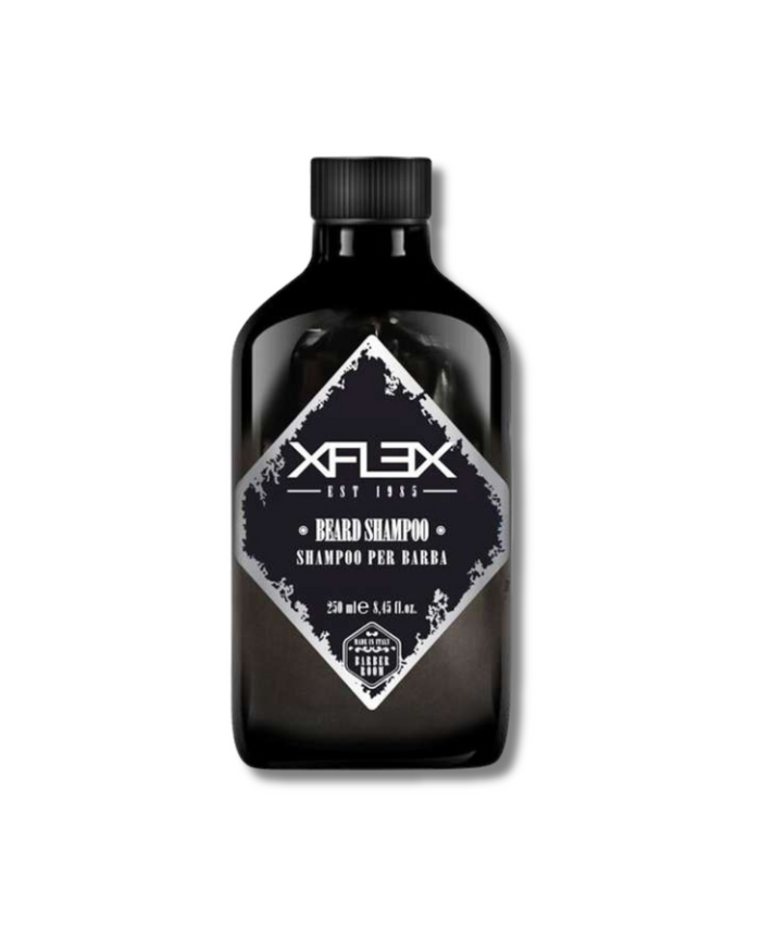 Xflex Beard Shampoo – Detersione e Cura per una Barba Morbida e Sana