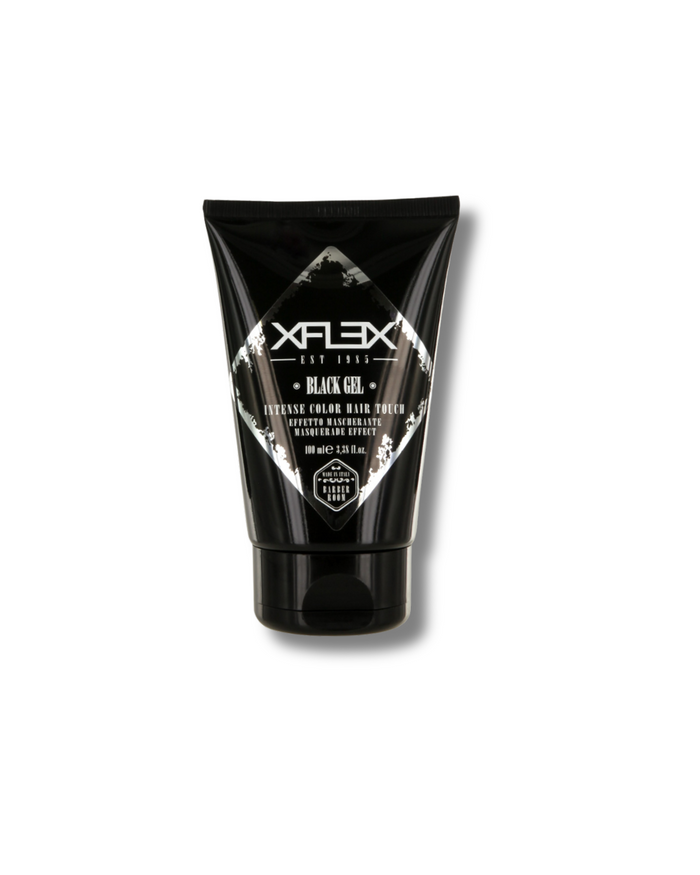 Xflex Black Gel – Gel Modellante per uno Styling Intenso e Lucido