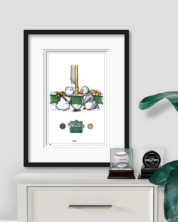 2023 NHL Winter Classic Sketch Limited Edition Art Prints