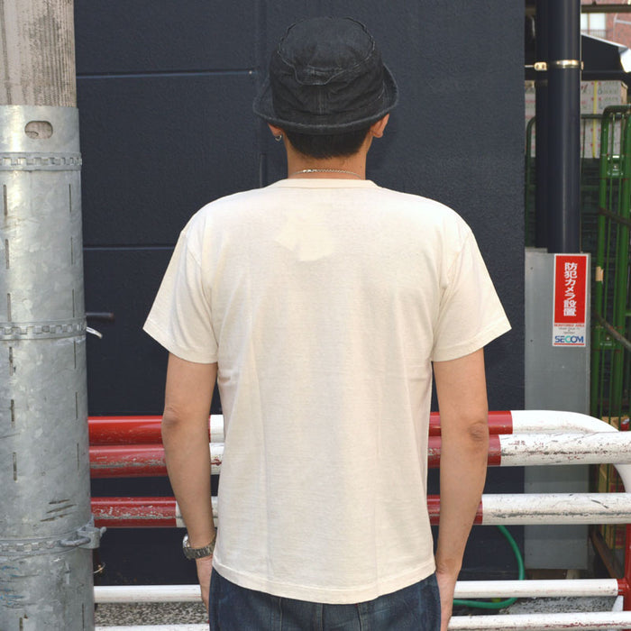 2ND-HAND (WAREHOUSE) "4064 HUNTINGDON" Print T-shirt