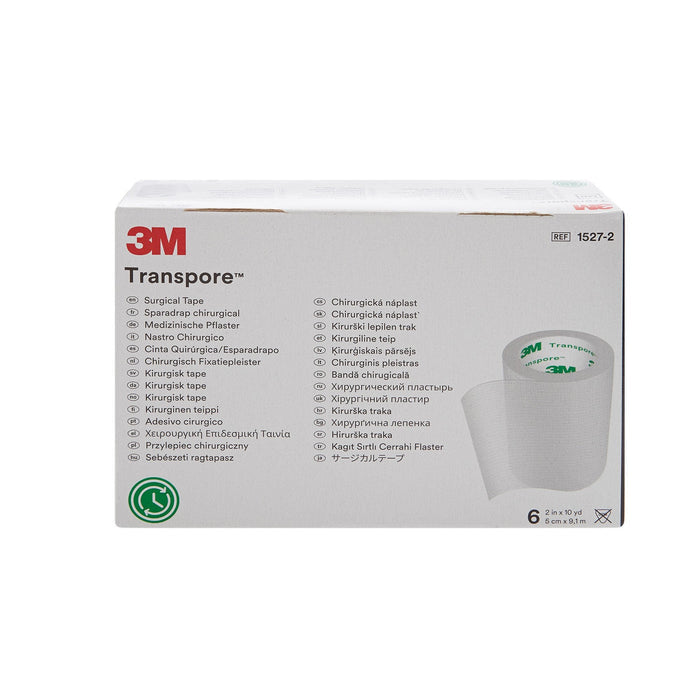 3M Transpore Plastic Medical Tape, 2 Inch x 10 Yard, Transparent