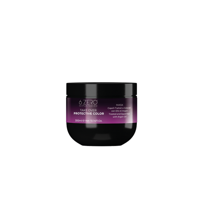 6.ZERO TAKE OVER PROTECTIVE COLOR - MASCHERA PER CAPELLI TRATTATI E COLORATI 500ML/300ML
