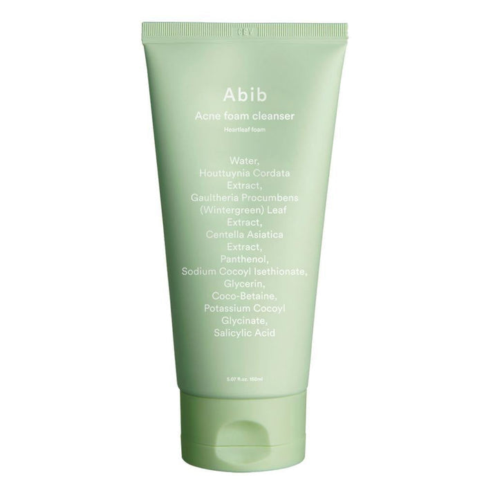 Acne Foam Cleanser Heartleaf Foam - Korean-Skincare