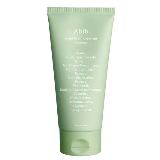 Acne Foam Cleanser Heartleaf Foam - Korean-Skincare