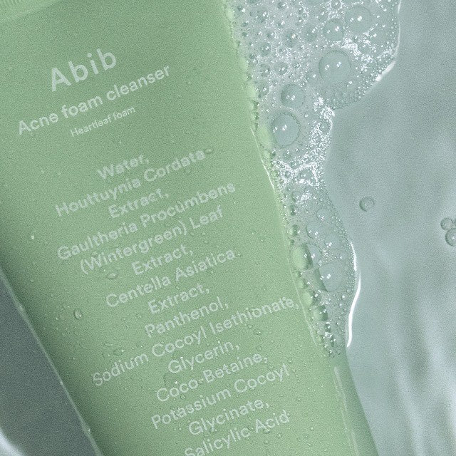 Acne Foam Cleanser Heartleaf Foam - Korean-Skincare