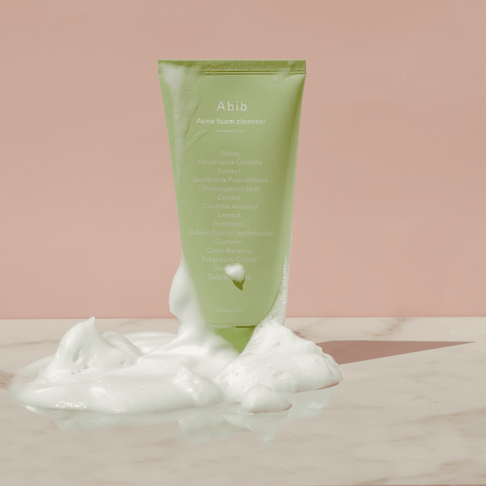 Acne Foam Cleanser Heartleaf Foam - Korean-Skincare