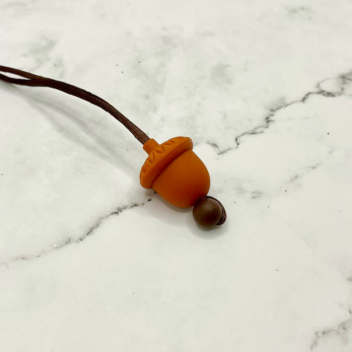 Acorn Fidget Chewelry Necklace