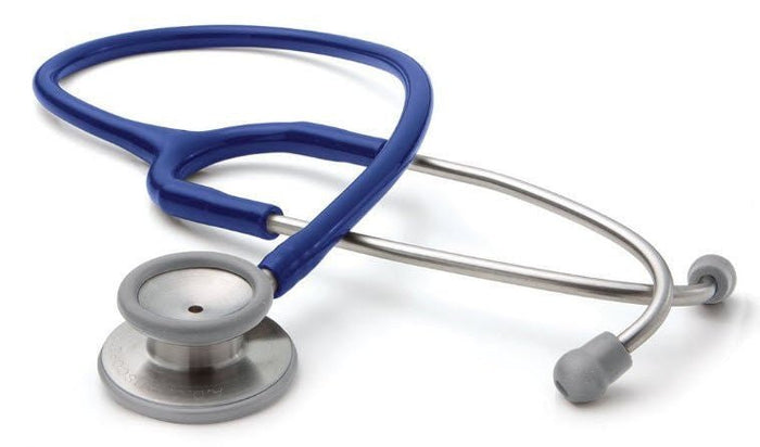 ADC Adscope 603 Clinician Stethoscope, Royal Blue, 22" Tube - 603RB-Single - LL Medico