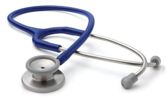 ADC Adscope 603 Clinician Stethoscope, Royal Blue, 22" Tube - 603RB-Single - LL Medico