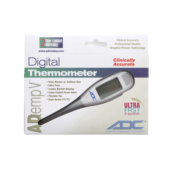 ADC Adtemp Fast-Read Digital Stick Thermometer - 418N-Single - LL Medico