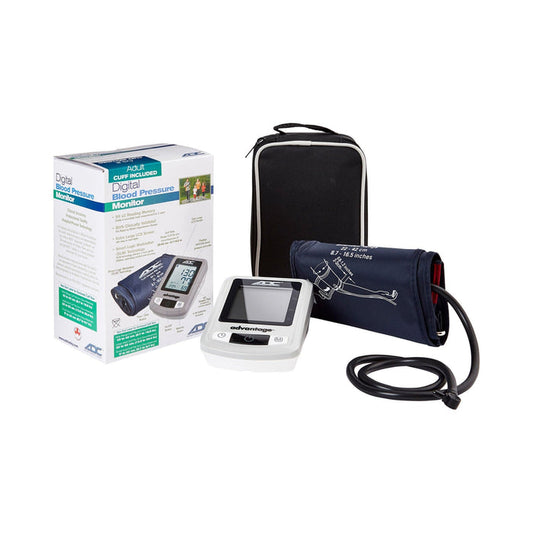 ADC Advantage Automatic Digital Blood Pressure Monitor, Wide Range Arm Cuff, 22-42 cm - 6021N-Single - LL Medico