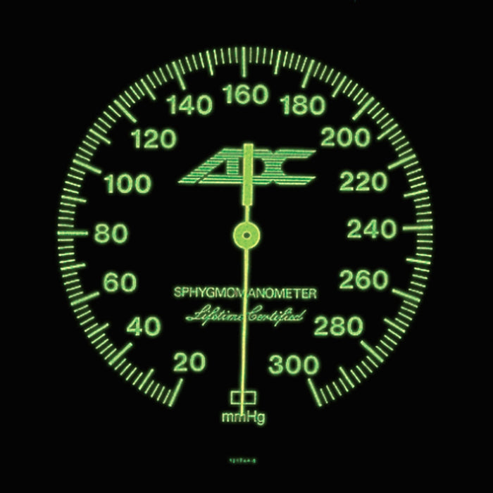 ADC Diagnostix 720 Pocket Aneroid Sphygmomanometer, Adult Cuff - 720-11ABK-Single - LL Medico
