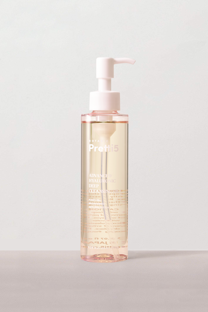 Advanced Hyaluronic Deep Cleansing Oil - Pretti5 - TCM-Infused Clean Beauty For Natural Glow